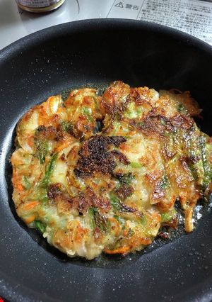 かりもち米粉チヂミ-レシピのメイン写真