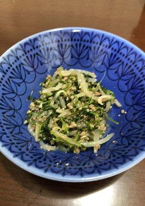 3分副菜☆豆苗もやしのウェイパー炒め-レシピのメイン写真