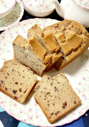 甘酒と小豆の♪米粉パウンドケーキ-レシピのメイン写真