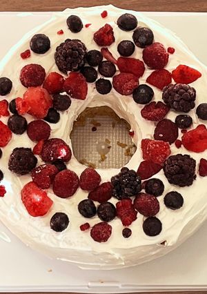 米粉でしっとり シフォンケーキ-レシピのメイン写真