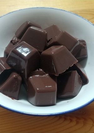 全部食べて140kcal 生チョコ風寒天-レシピのメイン写真