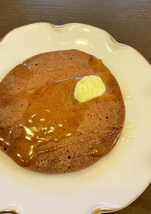 米粉とプロテインのパンケーキ-レシピのメイン写真