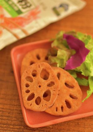 米粉でサクサク☆レンコンの竜田揚げ-レシピのメイン写真
