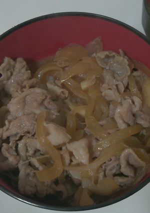 牛丼 １人前-レシピのメイン写真