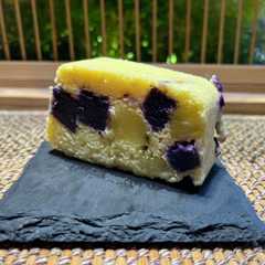 รูปของ 米粉活用　おからのモチモチお芋のケーキ