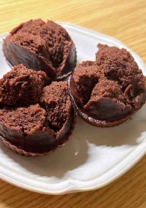 米粉ショコラ蒸しパン-レシピのメイン写真