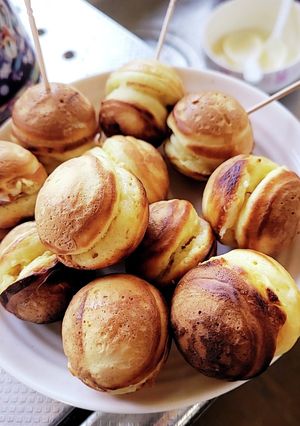 子どもと作ろう！米粉のまんまる焼き-レシピのメイン写真