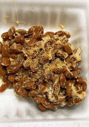 納豆に煮干粉-レシピのメイン写真