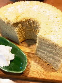 米粉で☆メープルシフォンケーキ-レシピのメイン写真