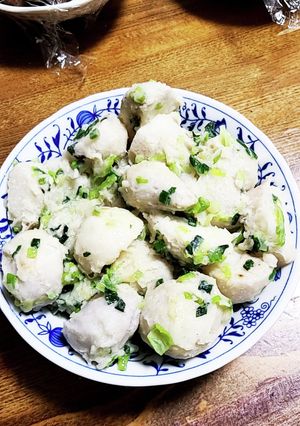 里芋の青ネギ炒め-レシピのメイン写真