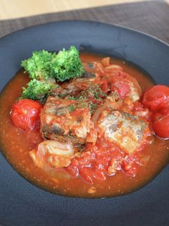 缶詰で!さばのトマト煮 -レシピのメイン写真