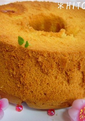 ＊上新粉を使ってメープルシフォンケーキ＊-レシピのメイン写真