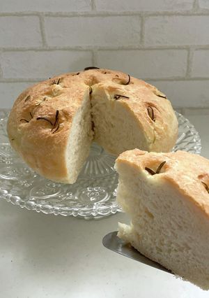 ケーキ みたいな♡米粉入りフォカッチャ-レシピのメイン写真