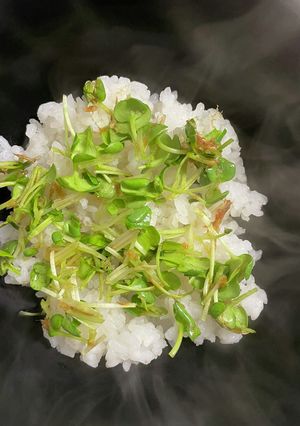 簡単☆節約！カイワレでご飯のお供-レシピのメイン写真