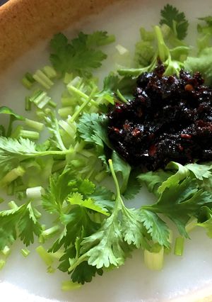 パクチーと米粉で簡単おいしい中華粥-レシピのメイン写真