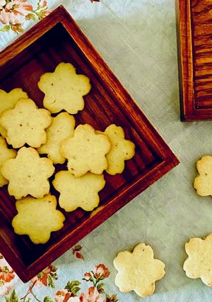 *さくほろ♪ 米粉の桜クッキー*-レシピのメイン写真