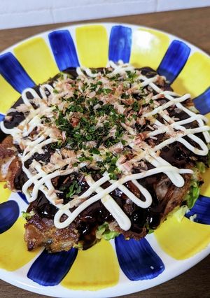 豆腐と米粉のお好み焼き-レシピのメイン写真