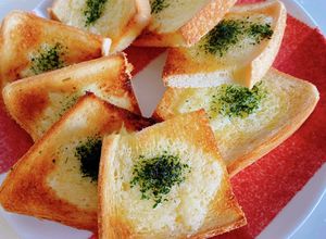 サンドイッチ用食パンでガーリックトースト-レシピのメイン写真