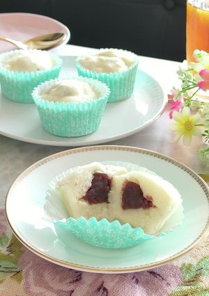 レンジでも蒸しても◎牛乳あんこ蒸しパン-レシピのメイン写真