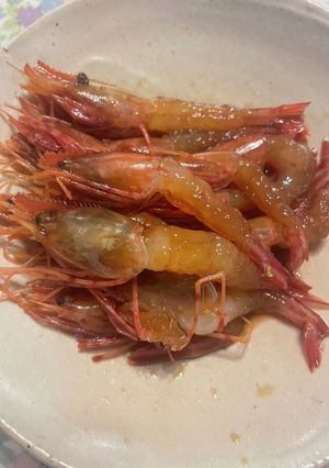子どもも食べられる甘エビの紹興酒漬け-レシピのメイン写真
