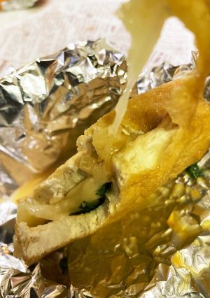 ジャパニーズマフィン風 チーズ バーガー-レシピのメイン写真
