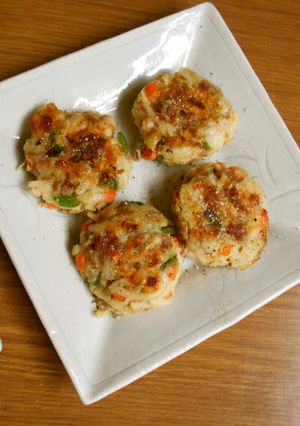 米粉のうどんのおやき-レシピのメイン写真