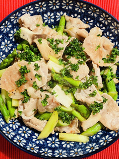 豚肉とアスパラガスの塩レモン炒め-レシピのメイン写真