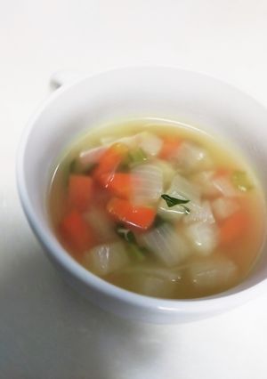 ホットクック　コンソメスープ-レシピのメイン写真