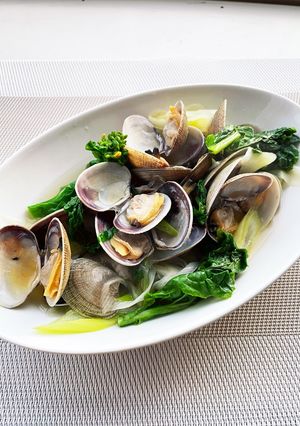 アサリの酒蒸し中華味-レシピのメイン写真
