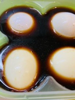 *4個用で2個だけ作る味玉*-レシピのメイン写真