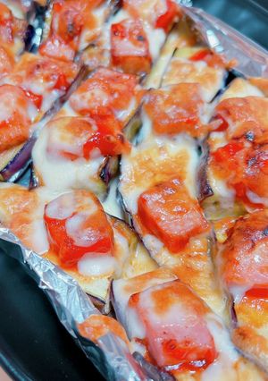 ナスとベーコンのオーブン焼き-レシピのメイン写真