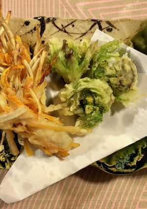 ふきのとう天麩羅　米粉で軽やか-レシピのメイン写真
