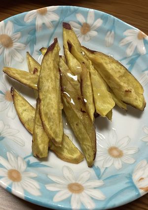 簡単♪フライドさつまいものハチミツがけ-レシピのメイン写真