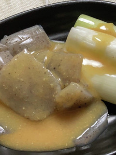 こんにゃくと長ネギの酢味噌-レシピのメイン写真