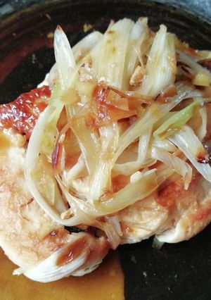 和風ネギダレソースのチキンステーキ☆-レシピのメイン写真