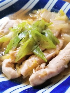 低カロリー満足☆ネギ塩ササミ☆-レシピのメイン写真