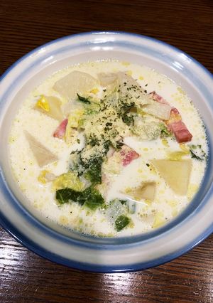 おかずミルクスープ-レシピのメイン写真