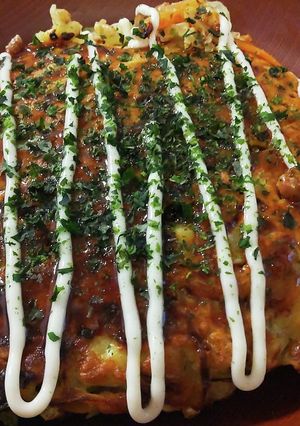 米粉とオートミールのお好み焼き-レシピのメイン写真