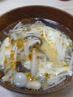 超簡単☆きのこの酸辣湯-レシピのメイン写真