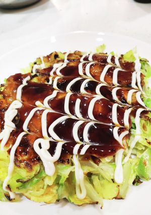 「米粉活用」米粉のシーフードお好み焼き-レシピのメイン写真