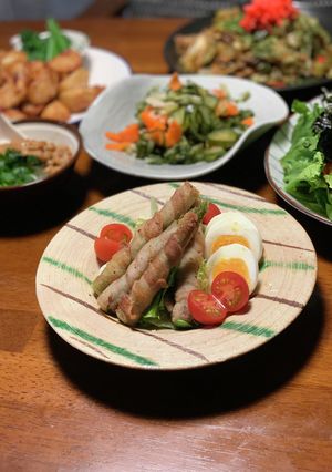 米粉ヤミツキ食感！豚バラアスパラ巻き焼き-レシピのメイン写真