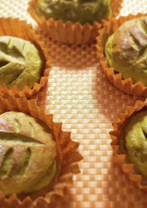 練乳クリームと粒餡の抹茶サンドぱん-レシピのメイン写真