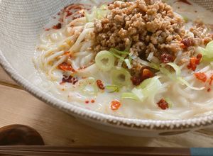 レンジで簡単　豆乳担々そうめん-レシピのメイン写真