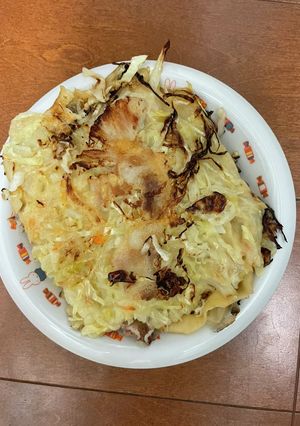 米粉活用　お好み焼き-レシピのメイン写真