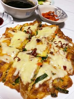 米粉のチーズチヂミ-レシピのメイン写真