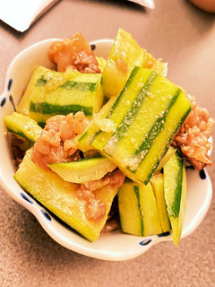 きゅうりと牛肉の炒め和え-レシピのメイン写真