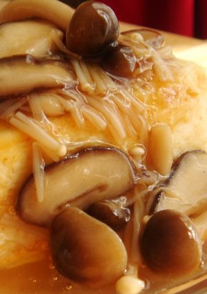 豆腐ステーキのキノコソースがけ-レシピのメイン写真
