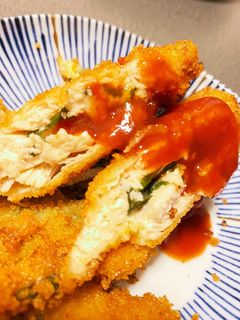 大葉でさっぱり ささみチーズカツ-レシピのメイン写真
