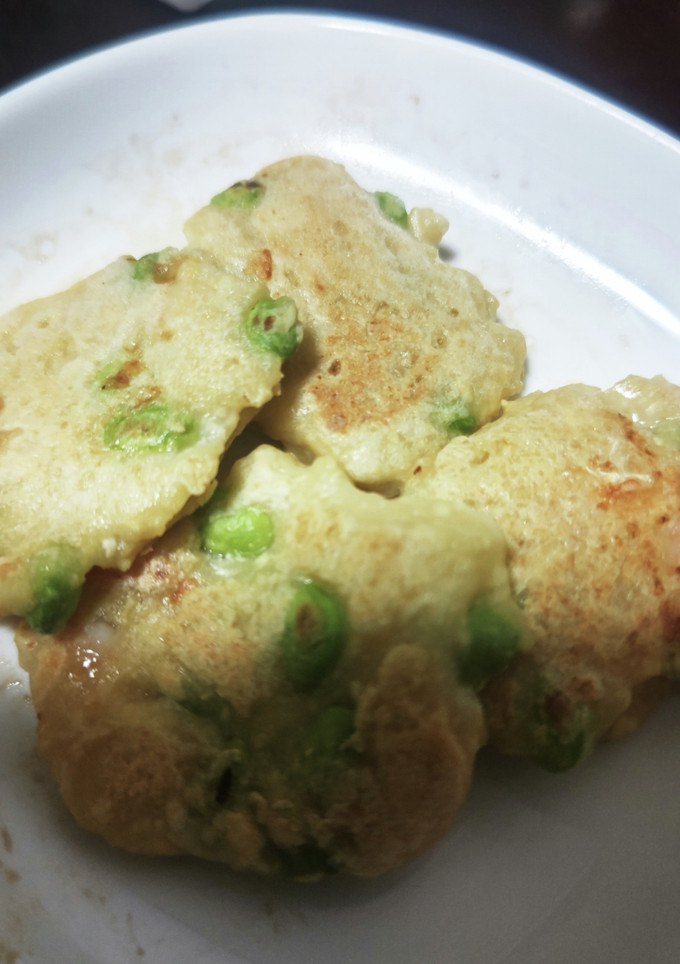エビと枝豆のふわふわ焼き-レシピのメイン写真