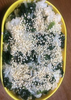 ほうれん草とシラスのナムルご飯-レシピのメイン写真